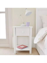 John Lewis Great Little Trading Co Lulworth Bedside Table, White- Buy online at McGrocer