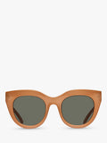 Le Specs women's Air Heart cat eye sunglasses, imported from the UK