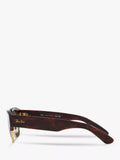 Ray-Ban Clubmaster oval sunglasses mock tortoise gold 50mm (British brand)