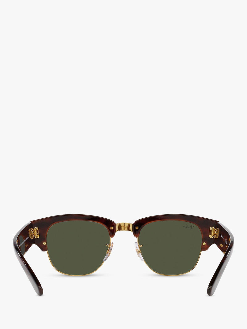 Ray-Ban Clubmaster oval sunglasses mock tortoise gold 50mm (British brand)