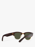 Ray-Ban Clubmaster oval sunglasses mock tortoise gold 50mm (British brand)