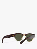 Ray-Ban Clubmaster oval sunglasses mock tortoise gold 50mm (British brand)
