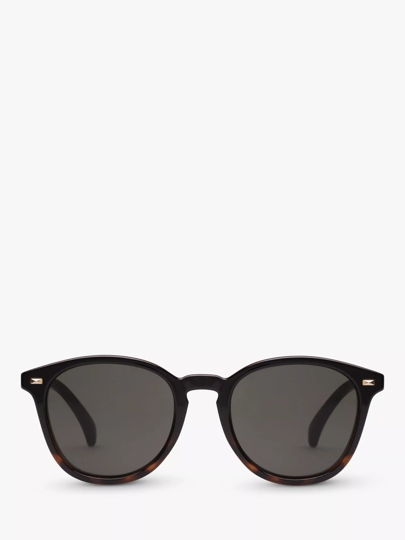 Le Specs Unisex Bandwagon Round Sunglasses