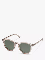 John Lewis Le Specs Unisex Polarised Oval Sunglasses Clear/Brown- Buy online at McGrocer