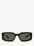 Ray-Ban Kiliane rectangular sunglasses black (British brand)