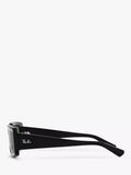 Ray-Ban Kiliane rectangular sunglasses black (British brand)