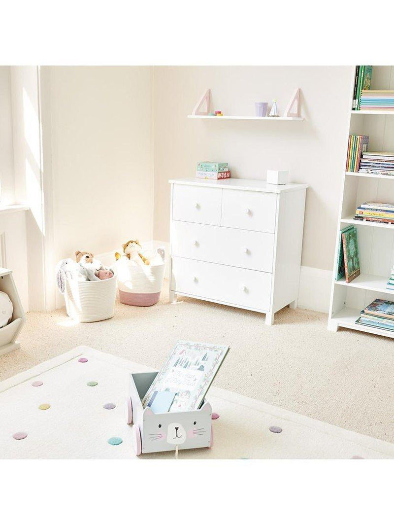 Great Little Trading Co chest of drawers white large, UK version
