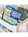 Great Little Trading Co toddler bookcase white, imported from the UK