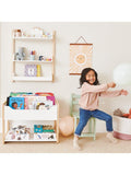 Great Little Trading Co toddler bookcase white, imported from the UK