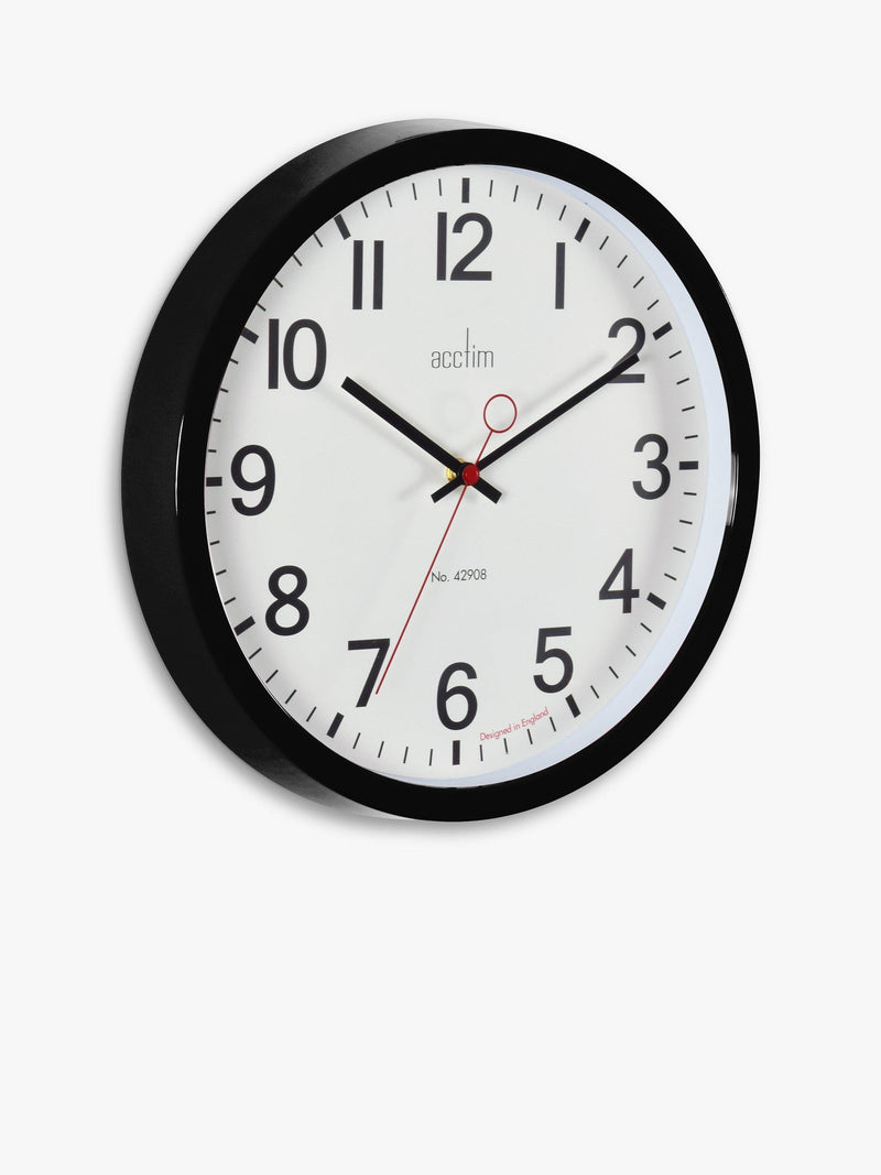 Acctim Kempston Analogue Wall Clock 35cm - British product