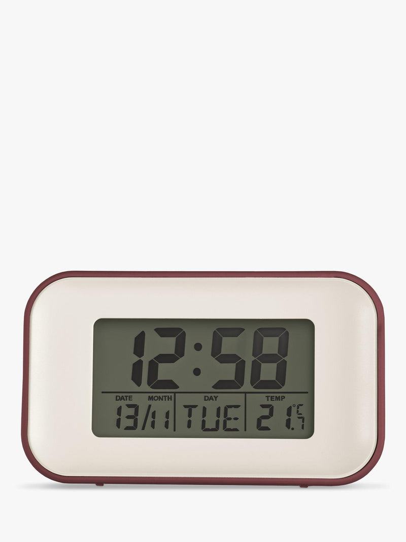 Acctim Alba mustard digital alarm clock - British product