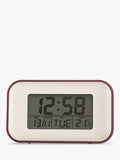Acctim Alba mustard digital alarm clock - British product