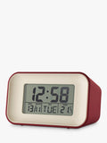 Acctim Alba mustard digital alarm clock - British product