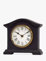 John Lewis Acctim Falkenburg Roman Numeral Quartz Mantel Clock, Distressed Black- Buy online at McGrocer