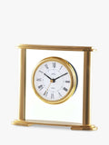 Acctim Colgrove Roman numeral mantel clock gold, UK version