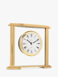 Acctim Colgrove Roman numeral mantel clock gold, UK version
