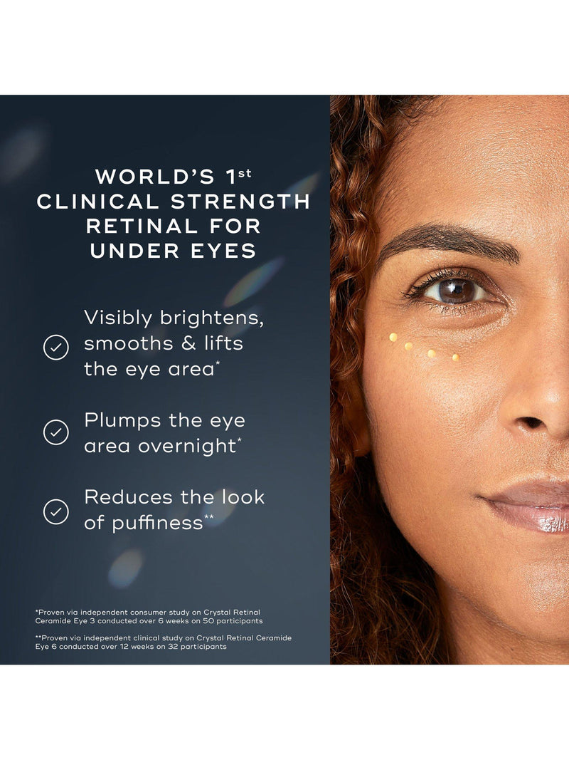 Medik8 Crystal Retinal Ceramide Eye 6 night serum 15ml, imported from the UK