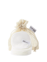John Lewis Evolve Organic Beauty Bamboo Cleansing Pads Reusable Makeup Remover 7 Pads- Buy online at McGrocer