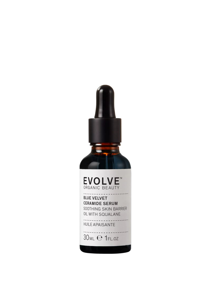 Evolve Organic Beauty Blue Velvet Ceramide Serum, 30ml