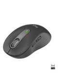 Logitech Signature M650 graphite wireless mouse (British brand)