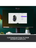 Logitech Signature M650 graphite wireless mouse (British brand)