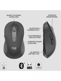 Logitech Signature M650 graphite wireless mouse (British brand)