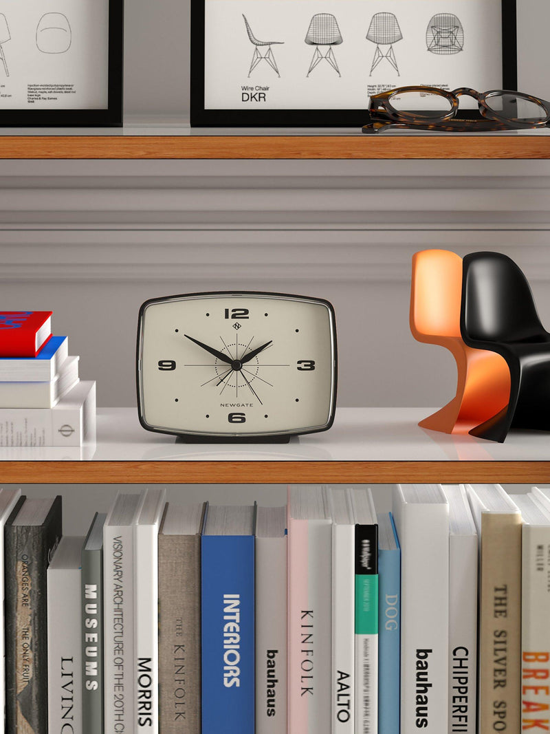 Newgate Clocks Retro Brooklyn alarm clock - British product
