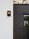 Astro Homefield 160 outdoor wall light black, imported from the UK