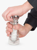 Peugeot acrylic salt and pepper mills set 18cm (British brand)