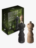 Peugeot salt pepper mills upcycled wood 18cm set, imported from the UK