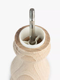 Peugeot salt pepper mills upcycled wood 18cm set, imported from the UK