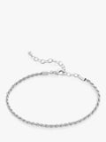 Monica Vinader Rope Chain Bracelet 19cm