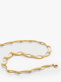 Monica Vinader Nura choker necklace gold - منتج بريطاني