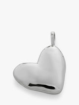 John Lewis Monica Vinader Heart Locket Charm, Silver- Buy online at McGrocer