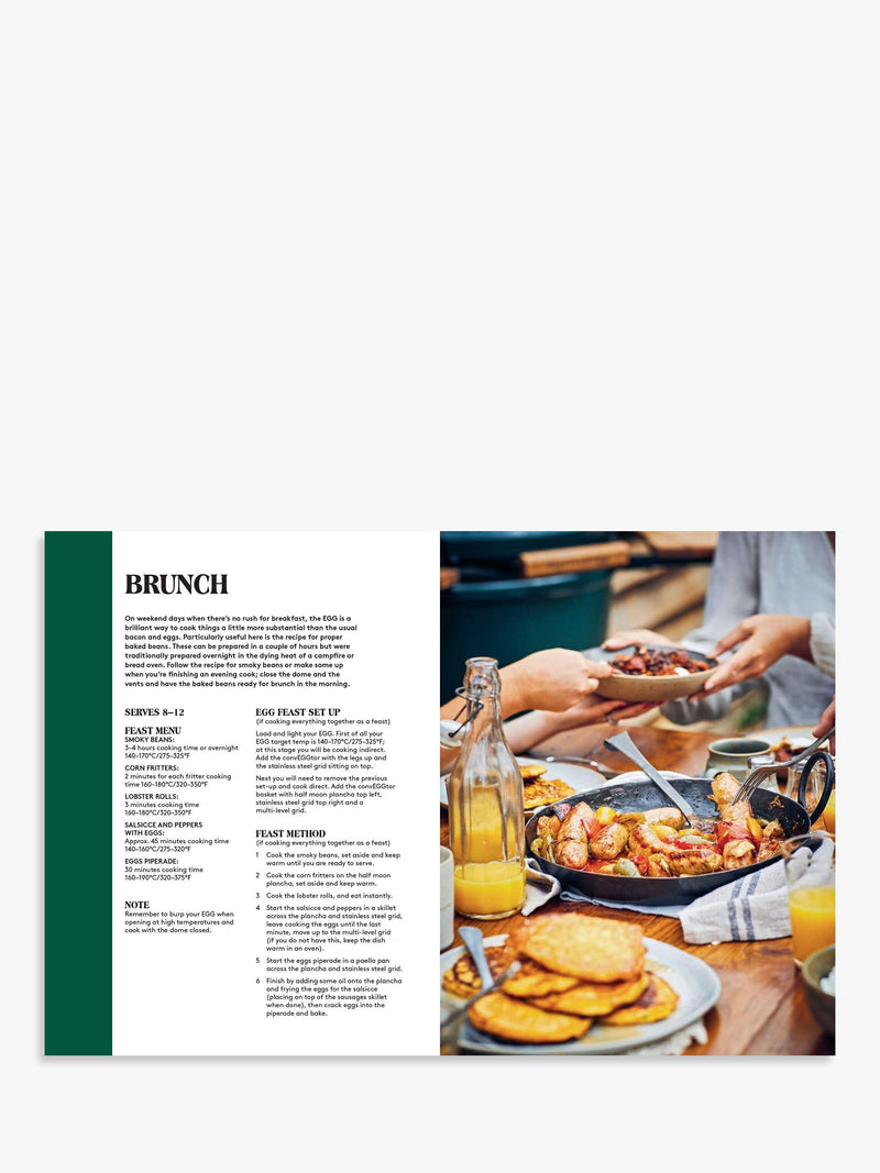 BBQ cookbook with Feasts recipes by Tim Hayward for outdoor cooking (British brand)