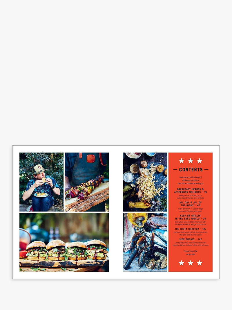 DJ BBQ Fire Food BBQ cookbook - British product