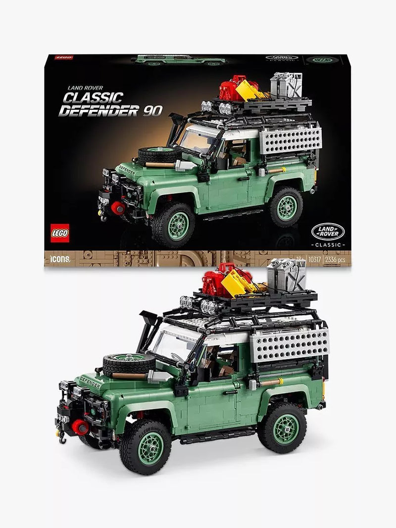 LEGO Classic Defender 90 building kit 2336 pieces, imported from the UK