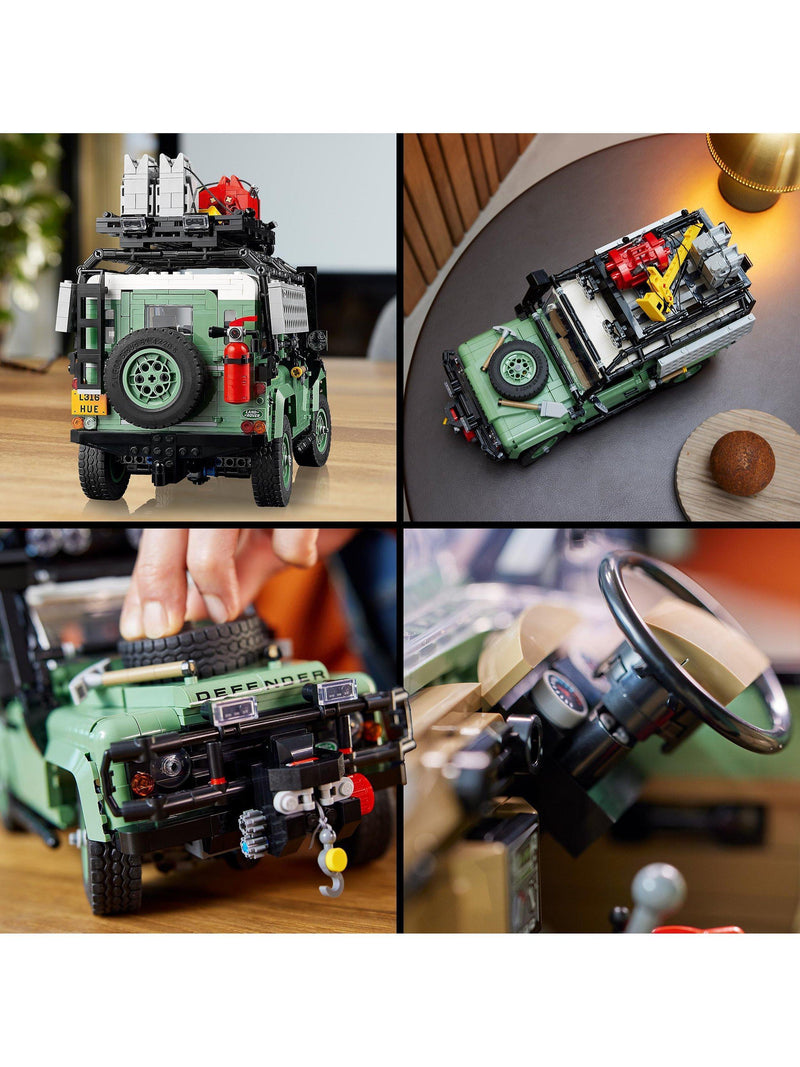 LEGO Classic Defender 90 building kit 2336 pieces, imported from the UK