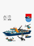LEGO City Arctic Explorer Ship building set 815 pieces - British product