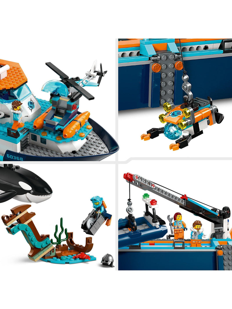 LEGO City Arctic Explorer Ship building set 815 pieces - British product