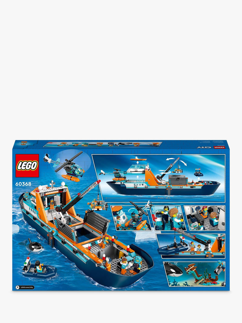 LEGO City Arctic Explorer Ship building set 815 pieces - British product