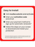 McAfee Total Protection antivirus for 1 device, UK version
