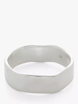 John Lewis Monica Vinader MV Siren Muse Ring, Silver- Buy online at McGrocer