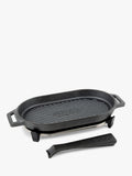 Ooni cast iron grizzler pan 26cm with trivet (British brand)