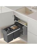 BLANCO Orga 60H under sink storage shelf dark grey, imported from the UK