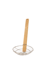 John Lewis School Of Wok Stainless Steel Wok Strainer with Bamboo Handle- Buy online at McGrocer