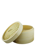 School of Wok 2-tier bamboo steamer 25cm, imported from the UK