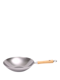 School Of Wok heavy duty uncoated carbon steel wok 30cm, UK version