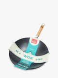 School Of Wok carbon steel non-stick wok 30cm (British brand)