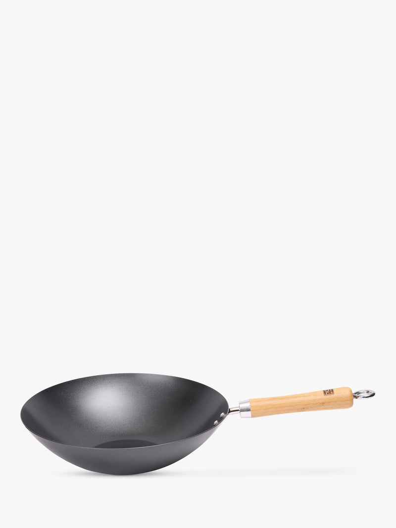 School Of Wok carbon steel non-stick wok 30cm (British brand)